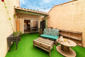 Charmant appartement à Sigean - 23 m² - Climatisation